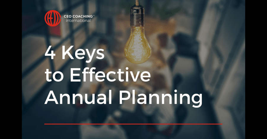 Case Study: 4 Keys to Effective Annual Planning with The Fricks Company