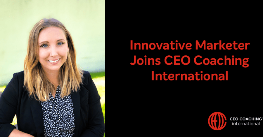 Innovative Marketer Joins CEO Coaching International 