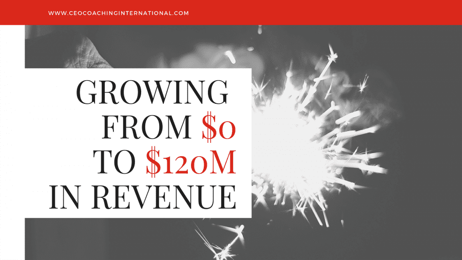 4 Keys That Drove One Company From $0 to $120 Million in Revenue