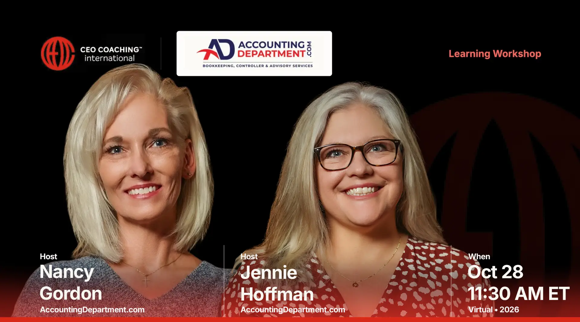 Accounting Department CEO Coaching International Learning Workshop