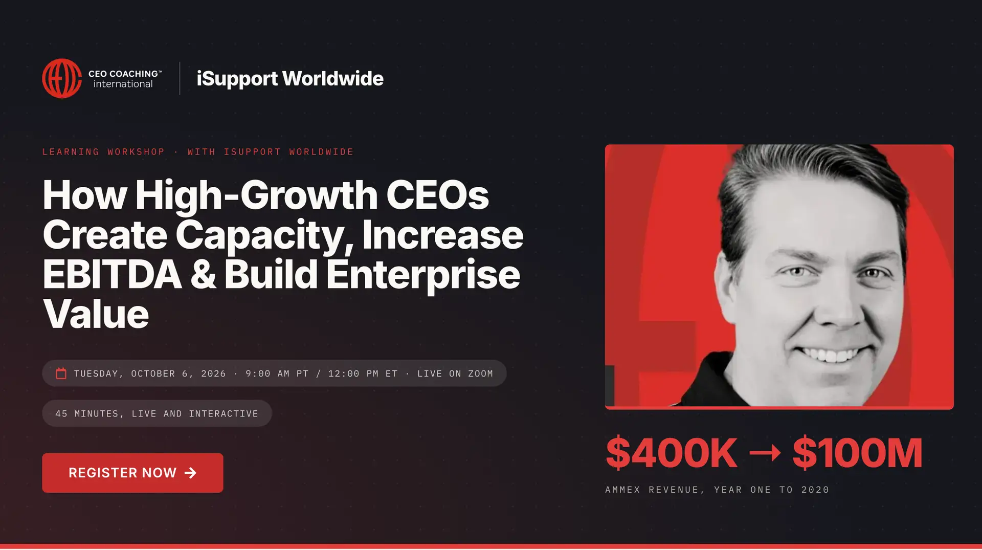 Learning workshop Fred Crosetto iSupport Media partner