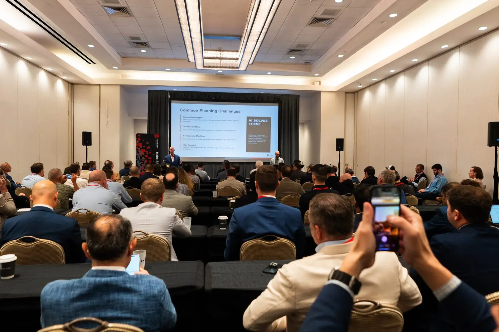CEOs working together in a Summit breakout