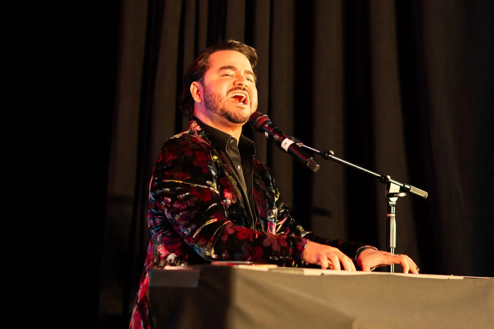An evening performance at the Summit